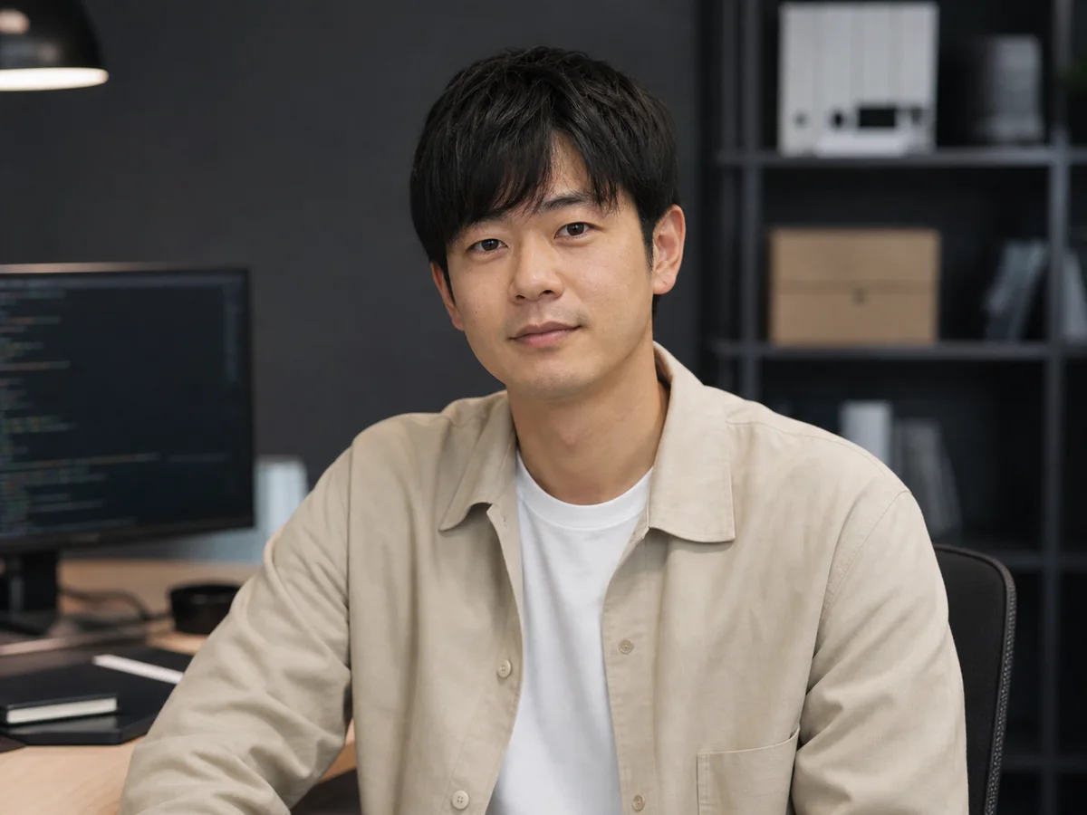 事務局運営担当の人物素材